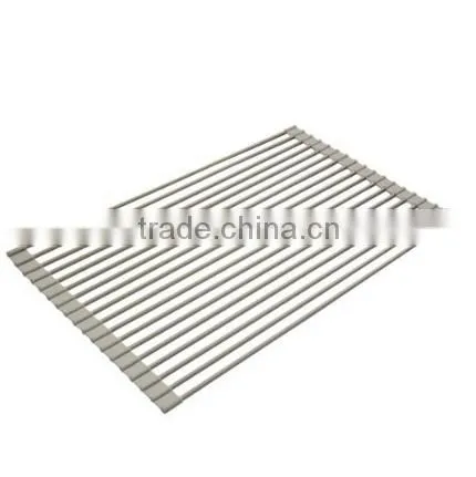 Hot Sell Stainless Steel Folding Dish Rack photo-3