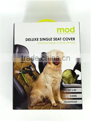 Water Proof Designer Car Seat Cover Deluxe Single Seat Cover Universal Design Fit All Vehicle photo-2