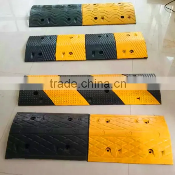 China Traffic Rubber Speed Bump, Speed Hump, Road Hump for Sale