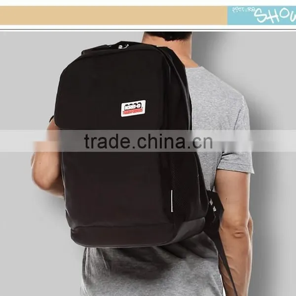 OEM Customed School Bag Internal Frame 600D Polyester Day Backpack photo-2