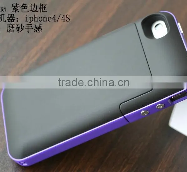 NEW Rechargeable Battery Case for IPhone 4 4S photo-3