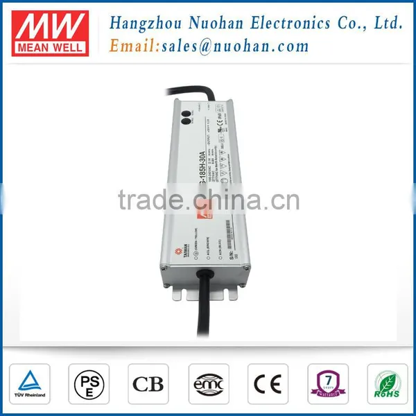 Ip65 ul ce Listed 30v 185w Constant Voltage Pwm Dimmable Led Driver HLG-185H-30A photo-6