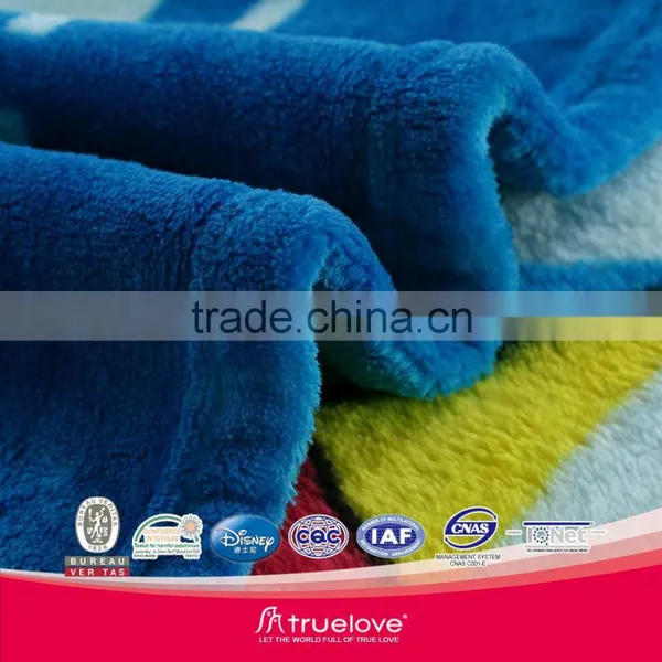 Fashion New Design Flannel Blanket Flower Pattern Printed photo-4
