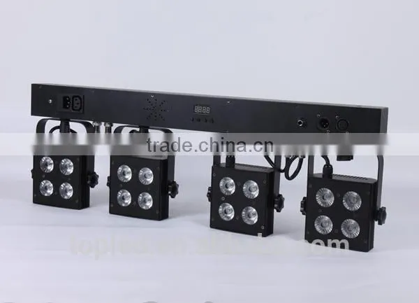 CE&RoHs Certificate DMX LED 4Par System DJ Light 16x8W 4in1 RGBW photo-2