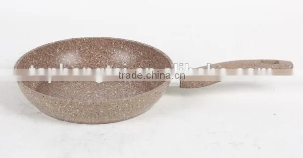 Aluminium Forged Marble Stone Coating Frying Pan photo-4