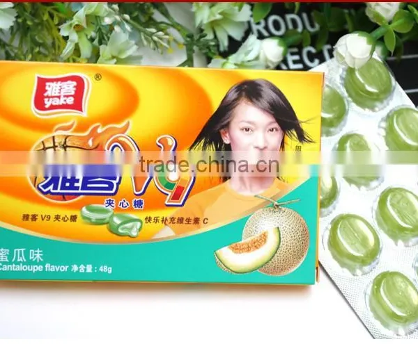 48g V9 Center Filled Hard Candy Confectionery photo-3