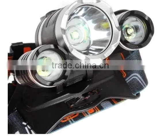 A-OK XM L T6 3 LED 4000 Lumens Owl Dual Use Bicycle Volkswagen Led Headlight Lamp photo-2