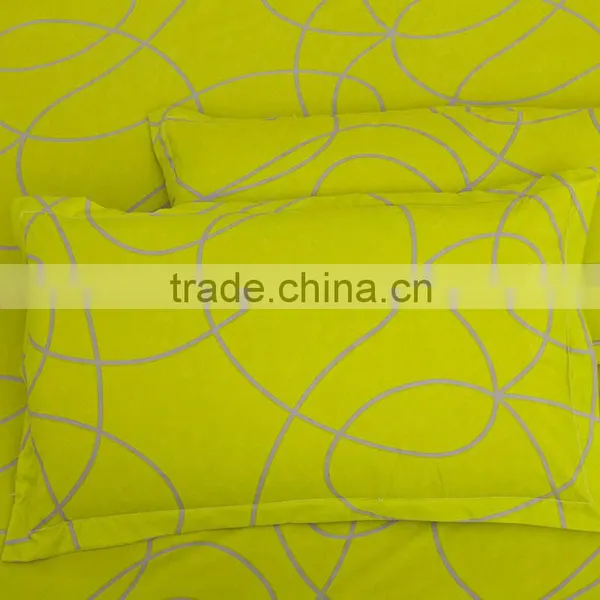 Beauty Bedding Sets Twin Full Queen Green Bed Fitted Sheet photo-3