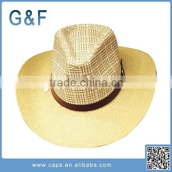 High Quality Custom Paper Panama Straw Hat For Sale photo-4