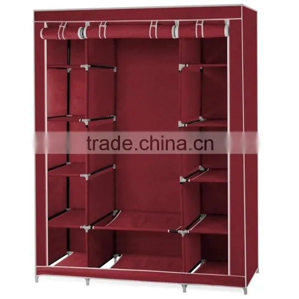 Non-woven Fabirc Outdoor Furniture Portable Wardrobe Bracket photo-4