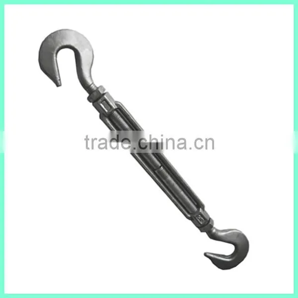 US STANDARD FORGED GALVANIZED HEAVY DUTY TURNBUCKLE WITH HOOK AND HOOK photo-4