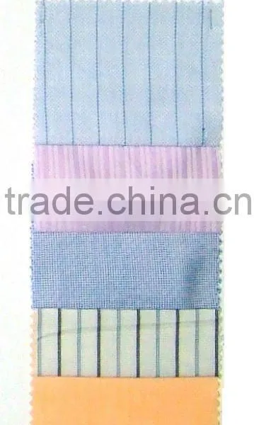 100% Cotton Y/D Shirting Fabric Textile Stock photo-3
