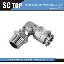 High Quality Pneumatic Fitting Slip Lok Fittings 10-24 Unc 3/8 Copper Material Fitting Pipe Fitting photo-2