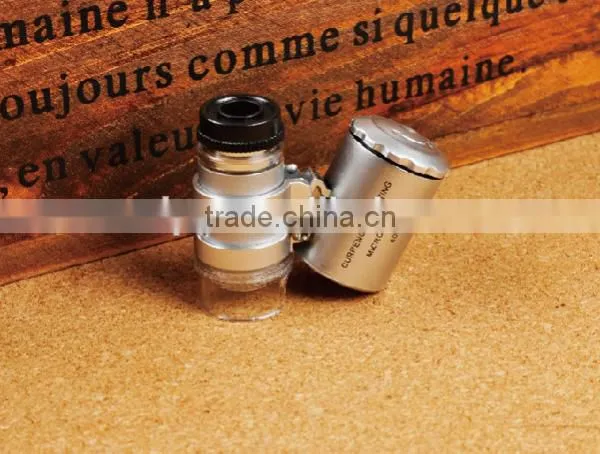 60X LED Light Microscope Loupe With Currency Detecting /and UV Light