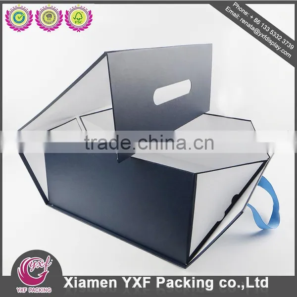 Foil Stamping Overflap Rigid Packaging Paper Box, Rigid Box photo-4