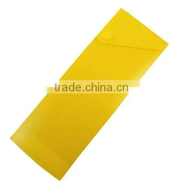 High Quality Plastic Pencil Case With Button Closure Slide Drawer Pp Pencil Case