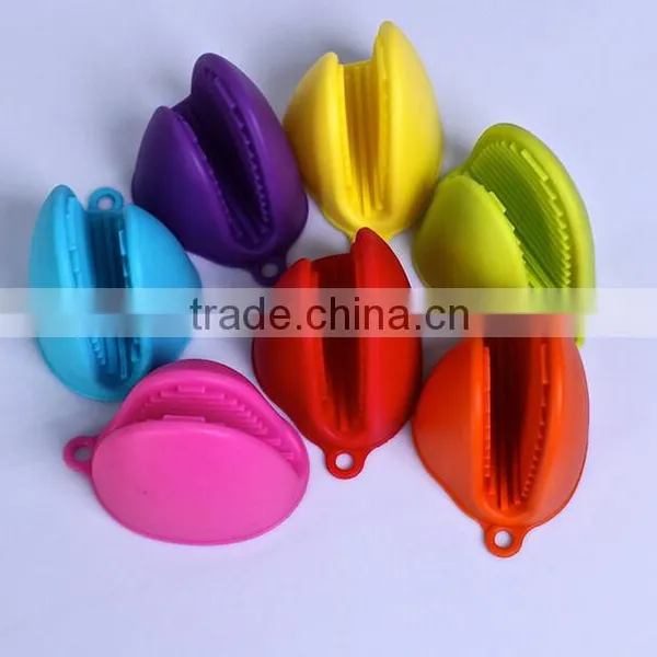 Silicone Oven Mitt Pot Holder Silicone Grill Glove Grip Pinch Kitchen Tool Grip Heat Resistant photo-2