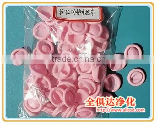 Cleanroom Textured ESD Pink Latex Finger Cot photo-5