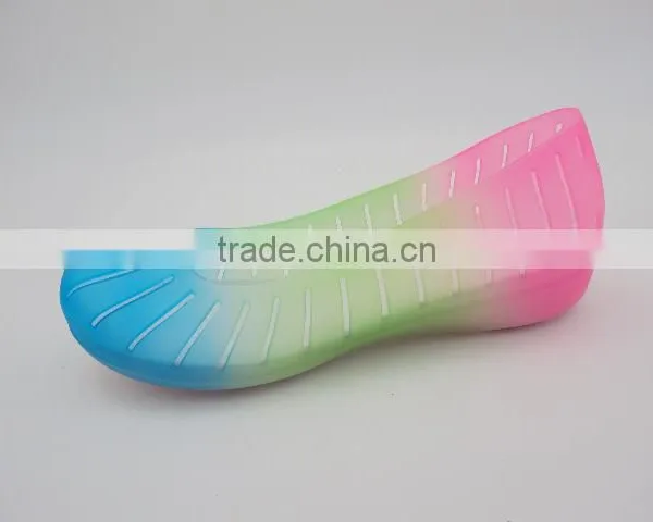 New Styles Gradient Color Woman's Inject Eva Sandals photo-2