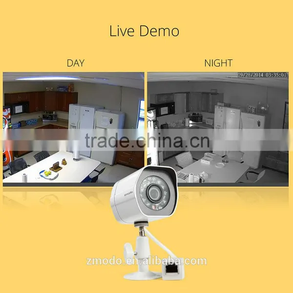 Zmodo P2P 720P Camera 4CH PoE IP Camera NVR Kit photo-4