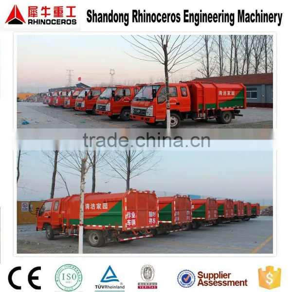 2015 New 7 Cbm Compactor Garbage Truck Price, Mini Small Garbage Truck for Sale photo-6