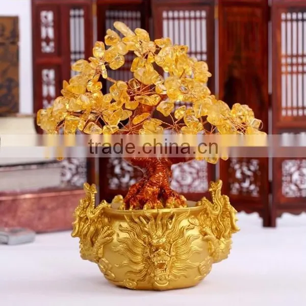 Citrine Crystal Christmas Tree for Sale