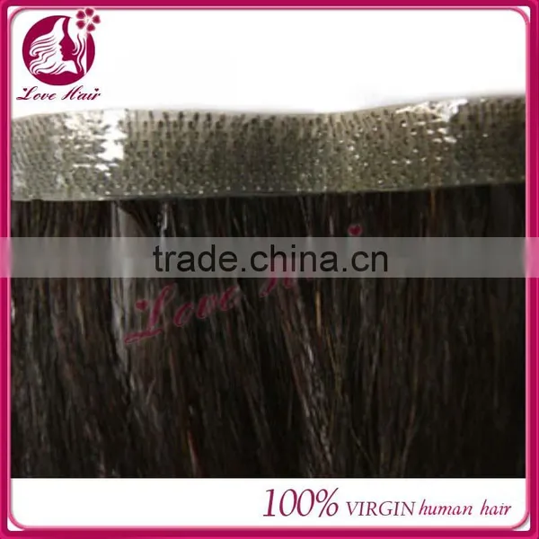 Cheap Virgin Brazilian Human Hair Tape Hair Extension photo-2