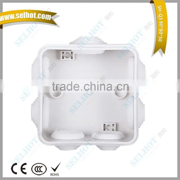 80*80*50 Enclosure Waterproof Electrical ABS PC Cable Connection Junction Box photo-2