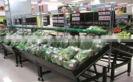 600*400*100mm RH-VFB01 Plastic Hollow Out Basket for Vegetable & Fruit Rack for Sale photo-6