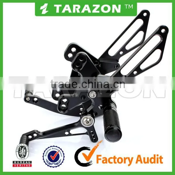 CNC Billet Anodizing Aluminum Rear Set Foot Pegs for ZX6R 10R