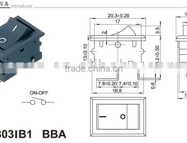 Snap Boat Switch,Buy Wholesale From China Mini Switch/on-off Switch With CE,rocker Switch photo-5