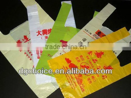 Guangdong Making Machine Price Custom Printed Packing T-shirt Bag photo-3