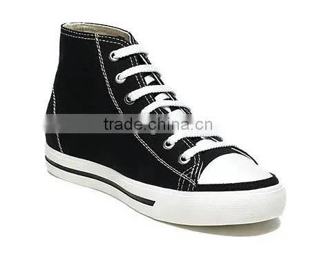 High Quality Man High Cut Canvas Running Sport Elevator Shoes photo-6