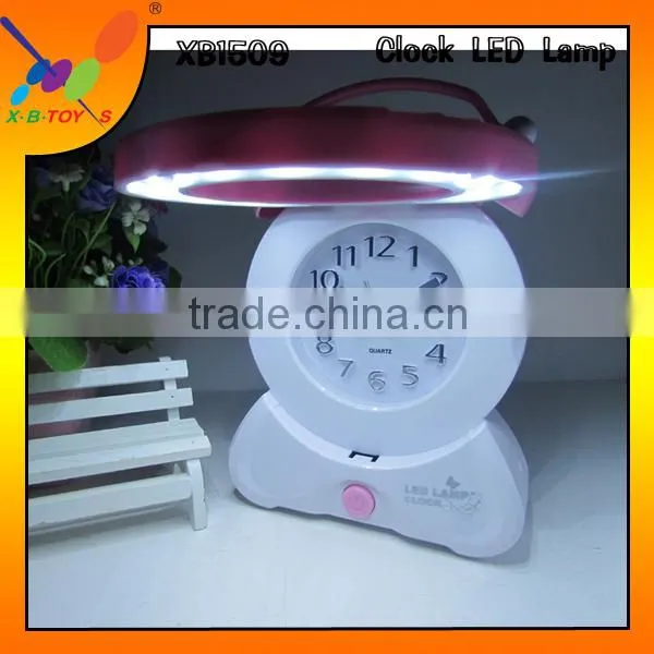 High Quality 2016 Wholesale LED Desk Lamp With Alarm Clock Modern Bedroom/Living Room LED Night Light With Clock photo-2