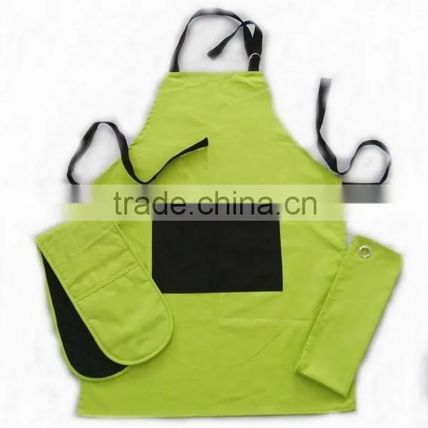 Kitchen Textile Cotton Towel Set Apron Tea Towel Set Wholesale China Supplier