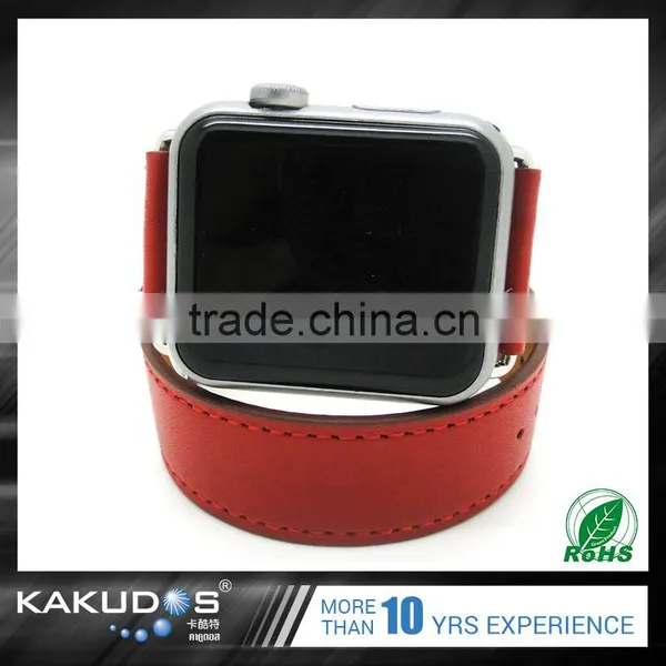 Cheap Price Leather Popular 38mm and 42mm Watch Cuff Band for Iwatch photo-6