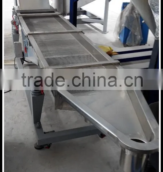 3M Stainless Steel Linear Vibrating Screen Machine for Plastic Industry or Chemical Industry or Food Industry