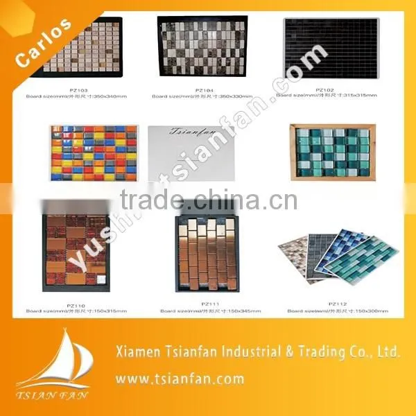 PS004 MDF/HDF Display Board With Handle/customized Display Boards for Ceramic Tiles Marble Mosaic Tile and Granite Tiles photo-3