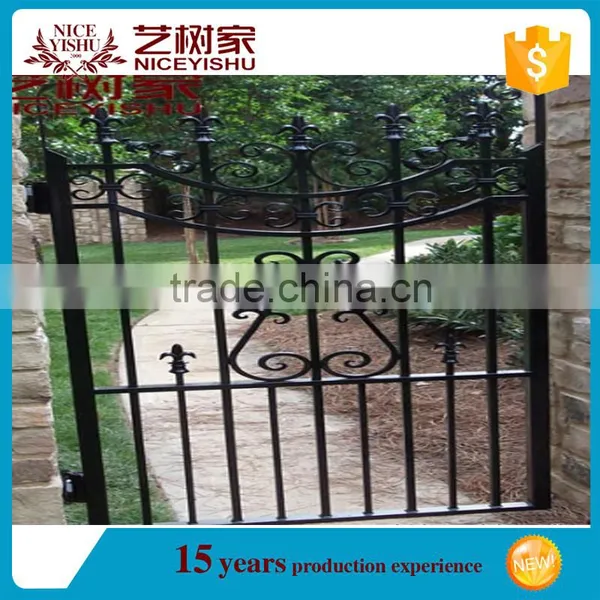 2016 New Style Apartment Door Design, Luxurious Main Gate Design Home, Iron Pipe Gate Design on .com photo-4