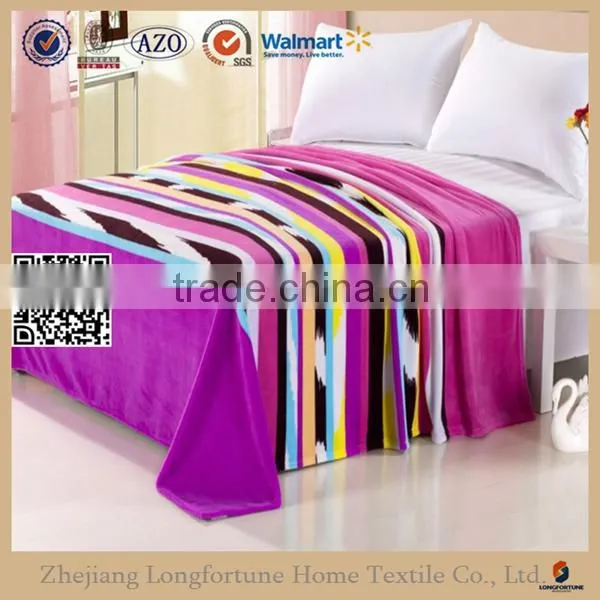 Manufactory Walmart China Home Textile Wholesale Plush Blanket photo-3