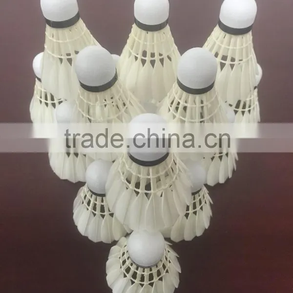 Equal to AS 30 Second Class Goose Feather Shuttlecock Badminton for Tournament and Practice photo-2