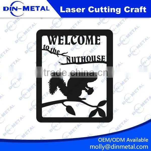 Hot Sale Laser Cut Metal Animal Art Craft photo-4