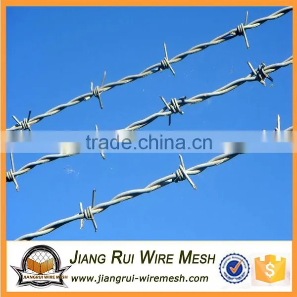 Hot Dipped Galvanized and PVC Coated Barbed Wire photo-5