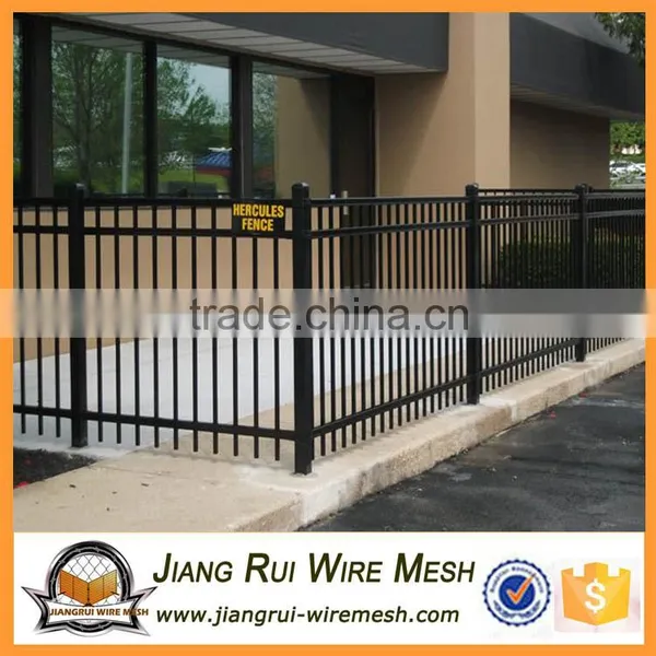 Galvanized steel fence palisade fence