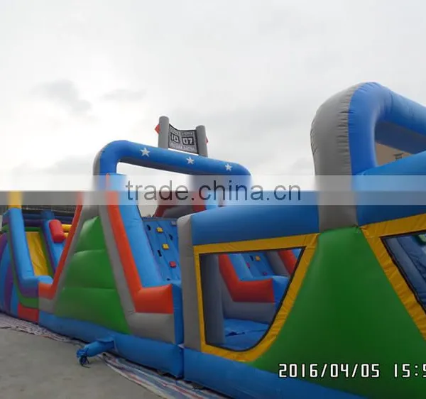 Large Inflatable Bouncer Castle and Slide Combo,huge Inflatable Obstacle Course photo-5