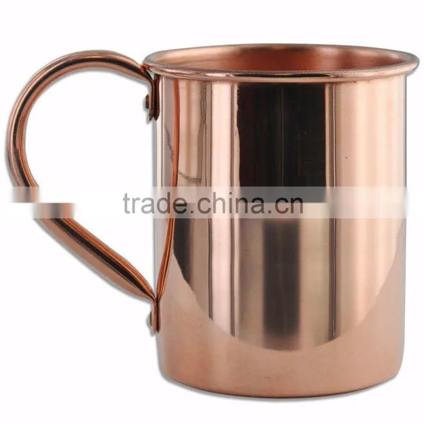 Moscow Mule Copper Mugs Riveted Handle photo-5