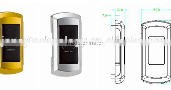 Key Lock Electric Door Lock Hidden Door Lock Have Alarm Voice When it is Unlock photo-4