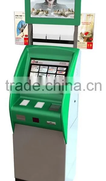 Multi Touch Dual Screen Kiosk Bank Auto Service Computer Terminal