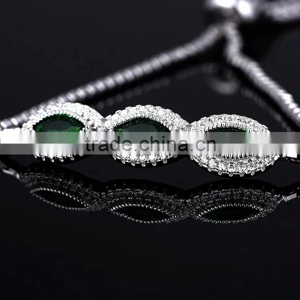Jewerly Silver 925 Gemstone Charm Bracelets photo-3