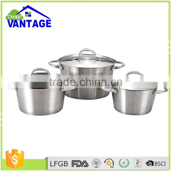 10pcs Induction Frypan Saucepan Casserole Stainless Steel Pot Non Stick Cookware photo-6